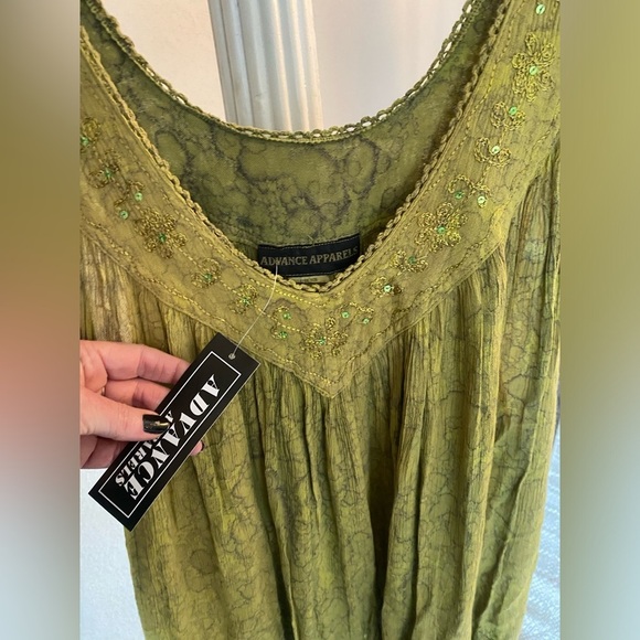 NWT Advance Apparels Sleeveless Top - SZ FREE SIZE - Picture 3 of 8